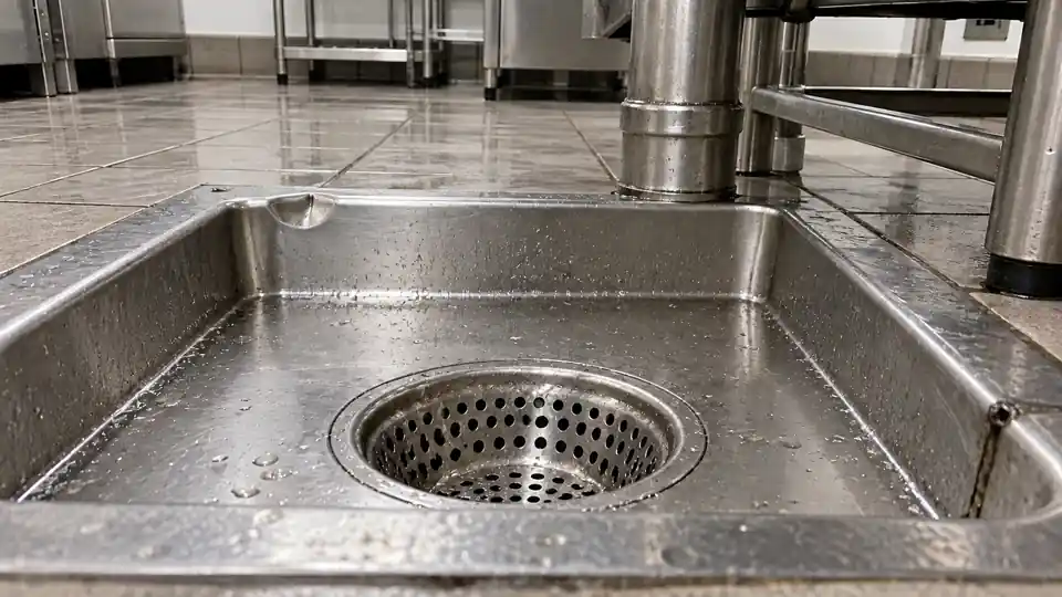 After restaurant & grease line jetting cleared pipe verification in Bremerton