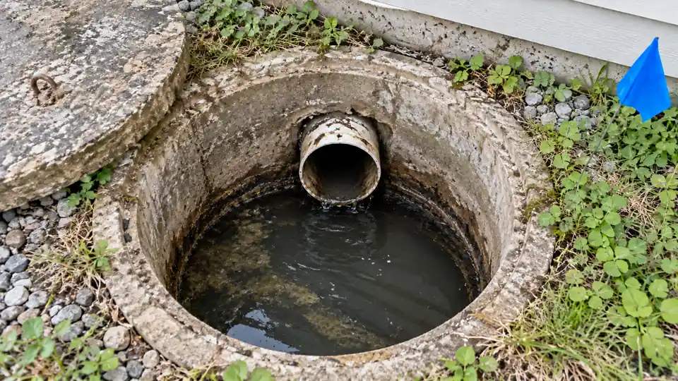 After septic line cleaning cleared pipe verification in Bremerton