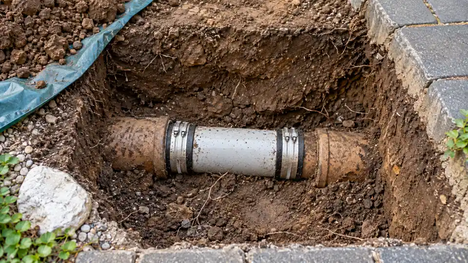 After sewer line repair cleared pipe verification in Bremerton
